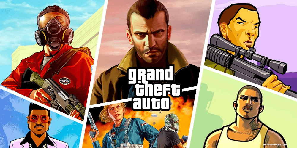 Grand Theft Auto Series games